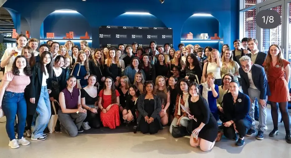 Students together at an AEGEE Toulouse event